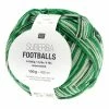 Budget ⭐ Rico Design Rico Green-Black Superba Footballs 4 Ply Yarn 100g 🤩