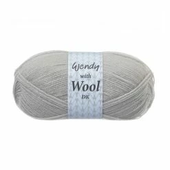 Budget 🎉 Wendy With Wool Silver DK 100g 🌟