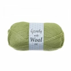 Discount 😍 Wendy With Wool Khaki DK 100g 🧨